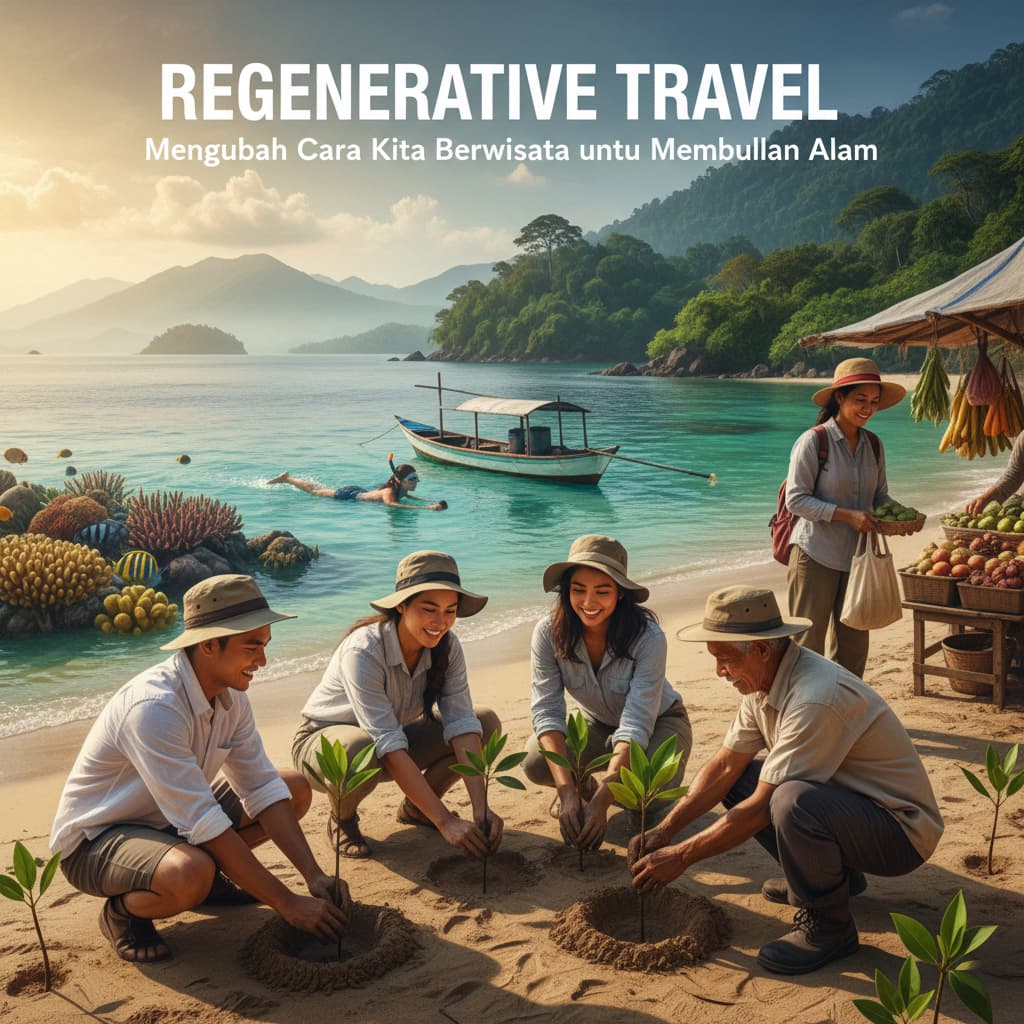 Regenerative Travel: Mengubah Cara Kita Berwisata untuk Memulihkan Alam