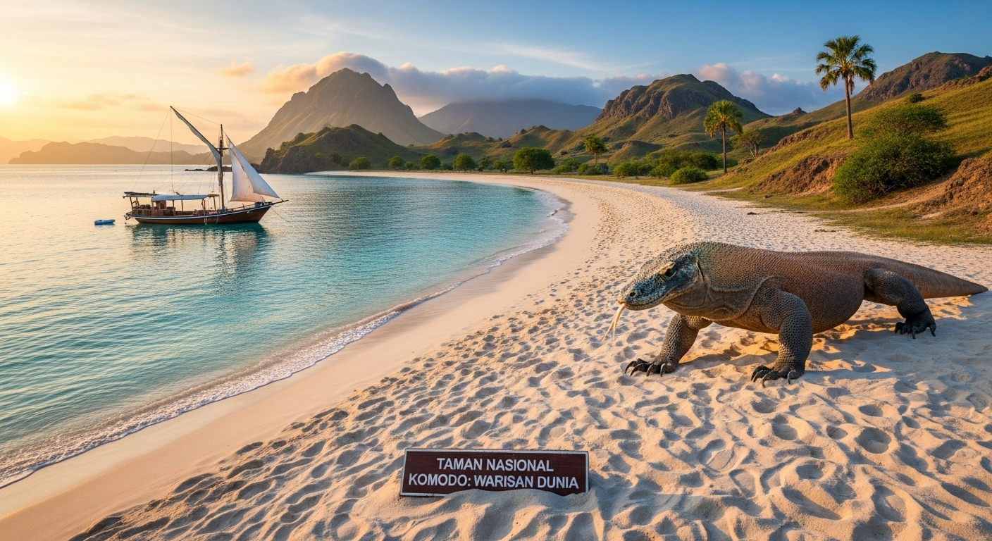 Taman Nasional Komodo: Warisan Dunia yang Menyatukan Alam dan Budaya